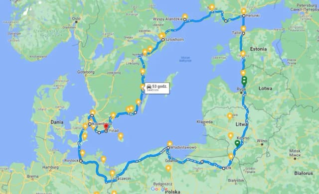 Ile km przez Bałtyk do Szwecji? Zaskakujące odległości i trasy Ile km przez Bałtyk do Szwecji? Zaskakujące odległości i trasy