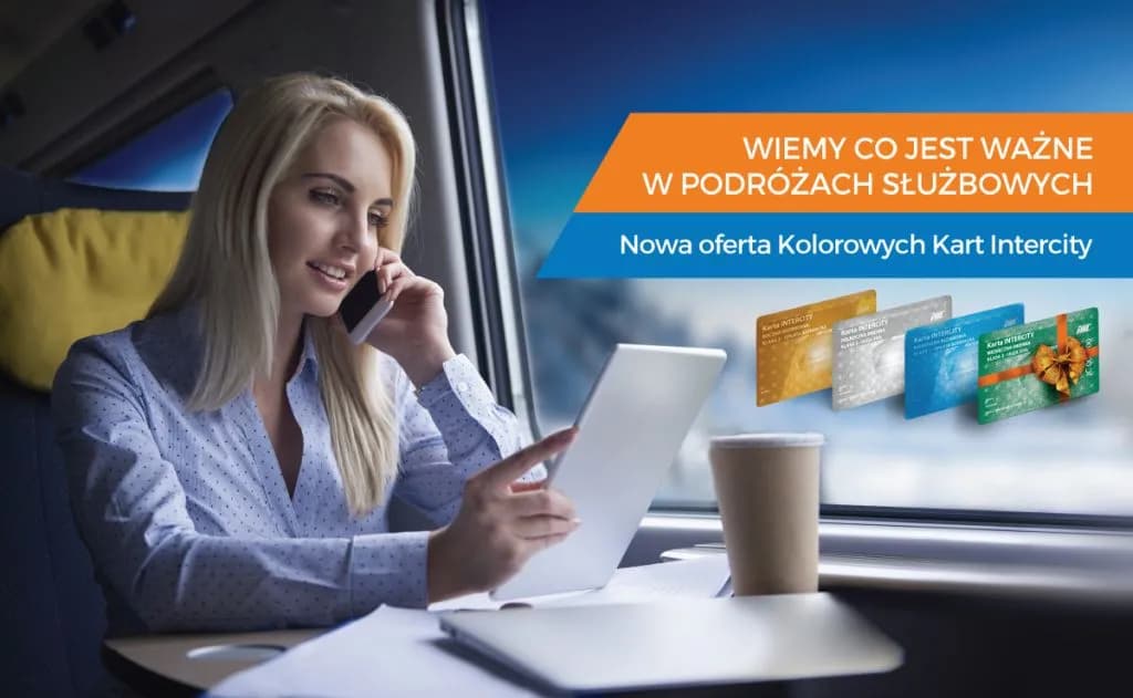 Kolorowa karta Intercity - co to jest i jakie ma korzyści? Kolorowa karta Intercity - co to jest i jakie ma korzyści?