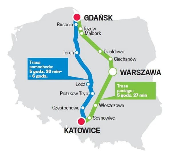 Ile jedzie pendolino z Katowic do Warszawy? Czas podróży i wskazówki Ile jedzie pendolino z Katowic do Warszawy? Czas podróży i wskazówki